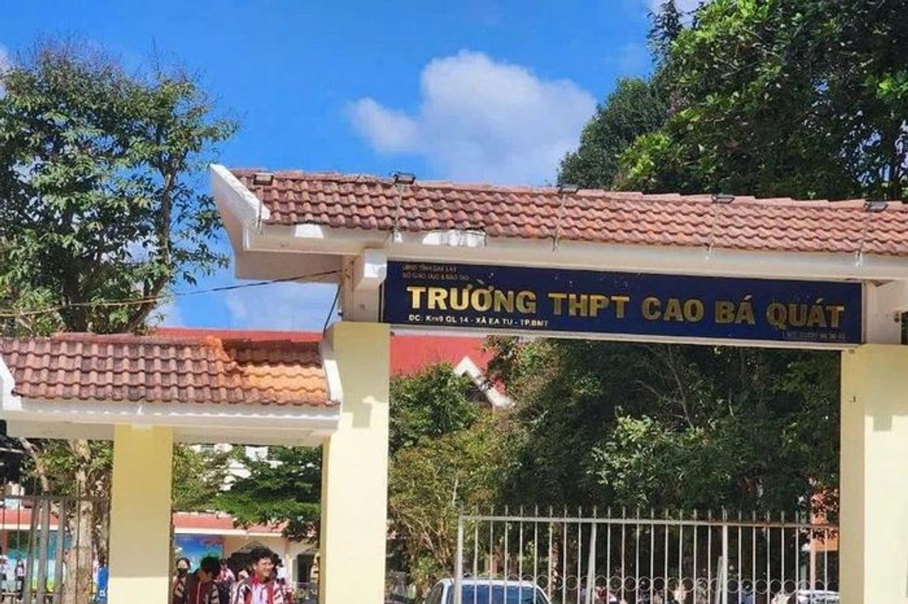 Miễn nhiệm Hiệu trưởng Trường THPT Cao Bá Quát ở Đắk Lắk - Báo Giáo Dục & Thời Đại
