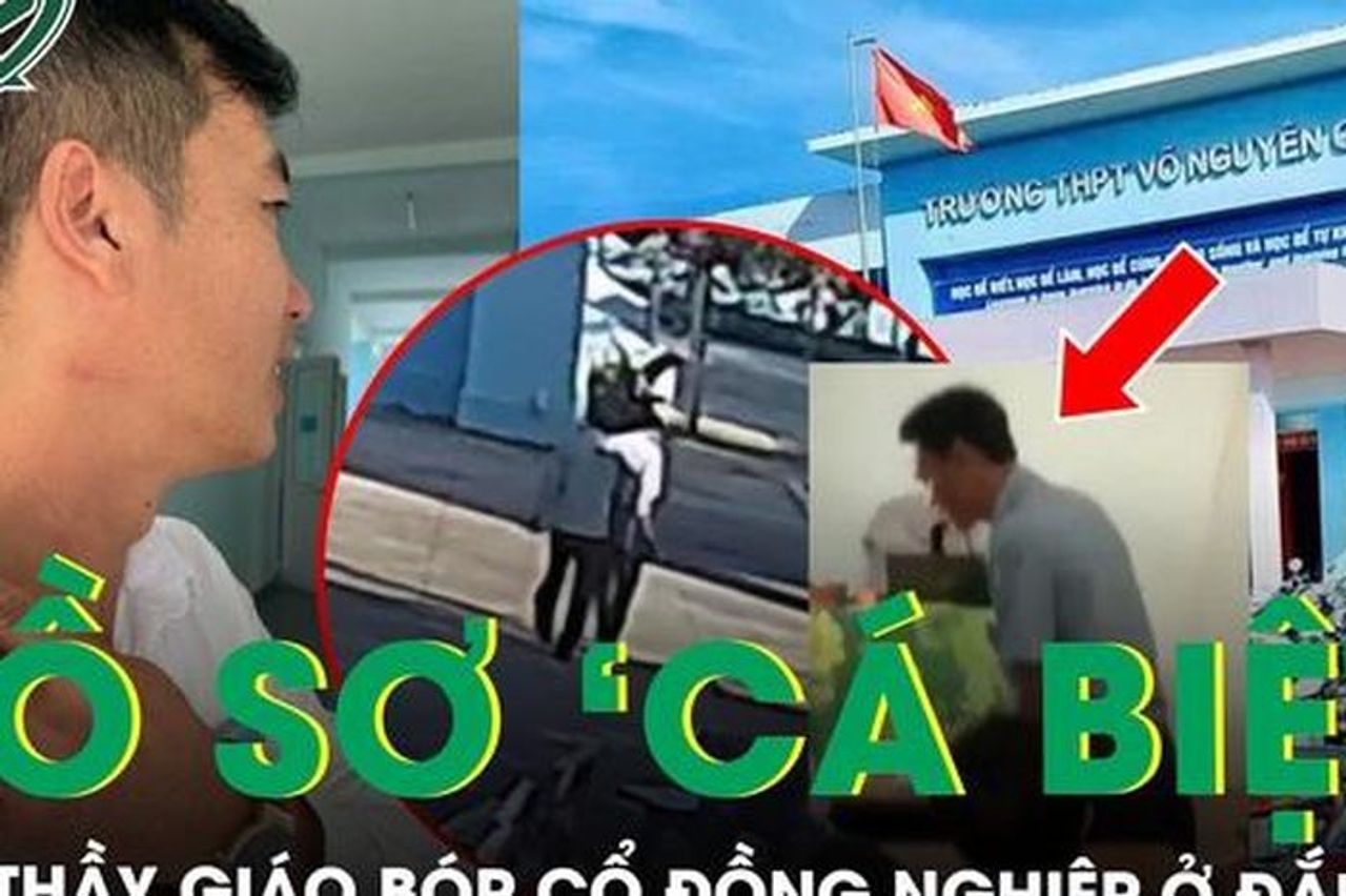 Hé lộ hồ sơ 'cá biệt' của thầy giáo bóp cổ đồng nghiệp khi bị nhắc đỗ xe sai quy định ở Đắk Lắk - Báo Sức Khỏe & Đời Sống