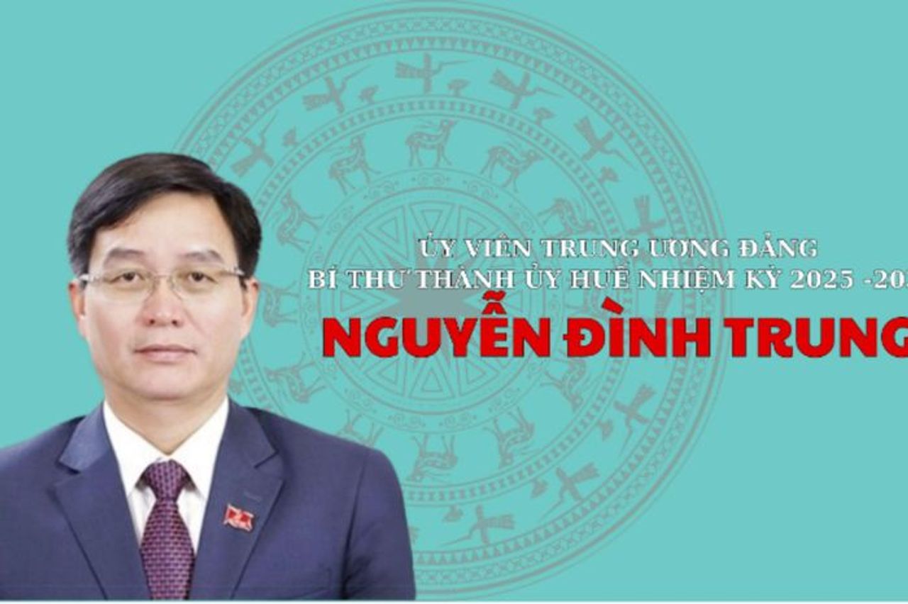 Chân dung tân Bí thư Thành ủy Huế - Báo Pháp Luật TP.HCM