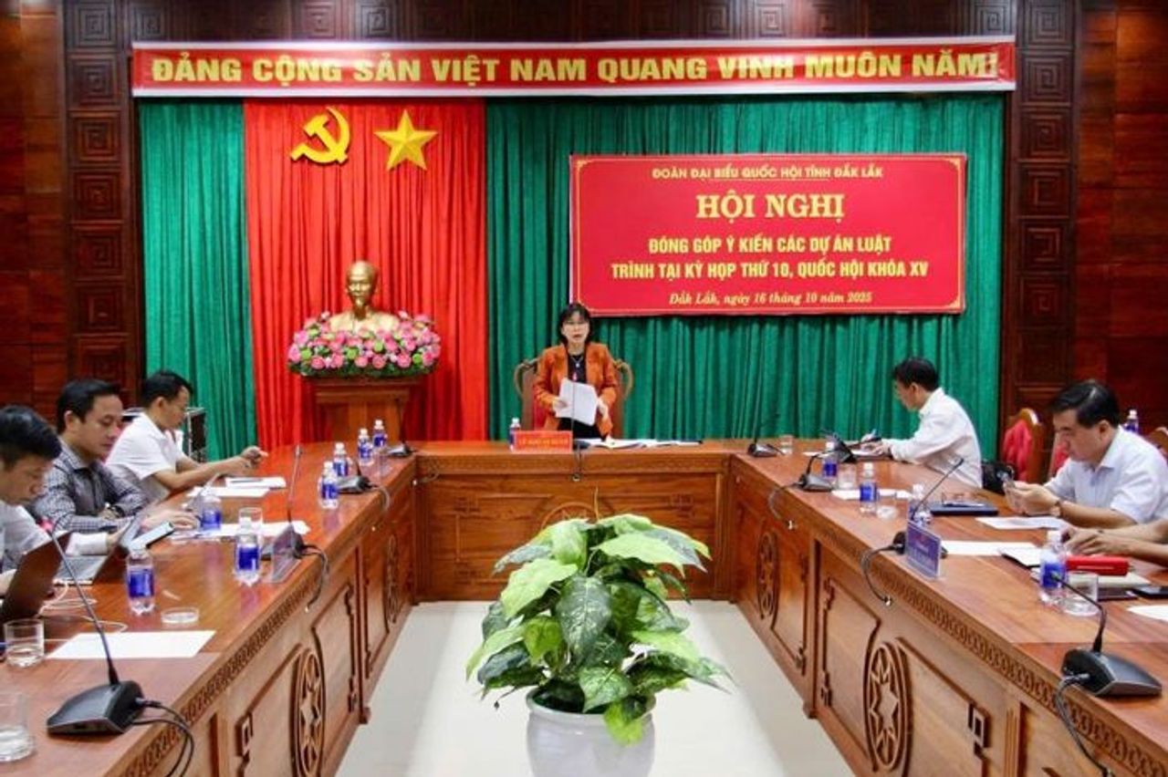 ĐBQH Đắk Lắk góp ý với 4 dự án luật nhóm khoa học và công nghệ - Báo Điện tử Tiếng nói Việt Nam