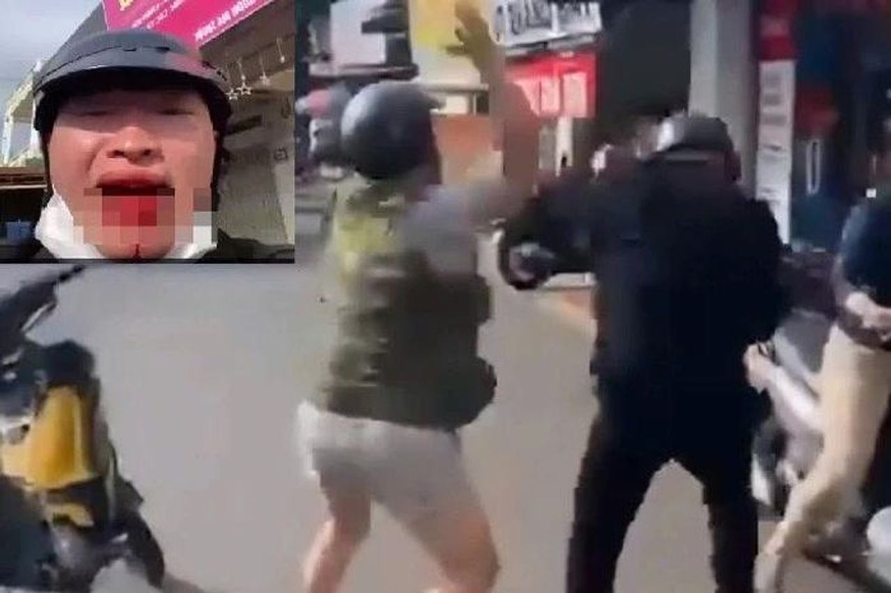 Điều tra vụ người đàn ông chặn đầu xe, hành hung giữa đường phố ở Đắk Lắk - Chuyên trang Vietnamdaily - Báo Tri thức & Cuộc sống