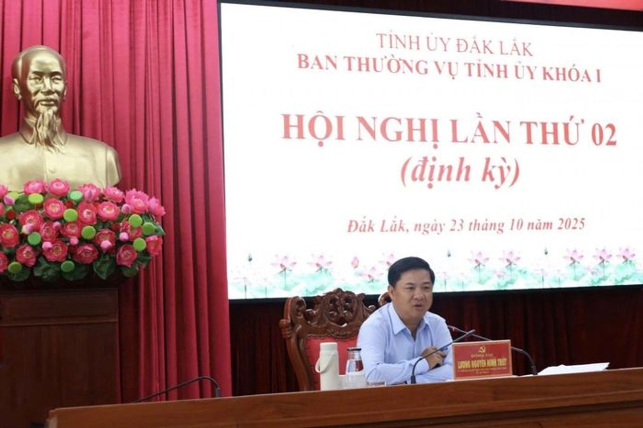 Bí thư Tỉnh ủy Đắk Lắk yêu cầu làm rõ đột phá nhiệm kỳ và 'làm được để dân thấy' - Báo Điện tử Tiếng nói Việt Nam