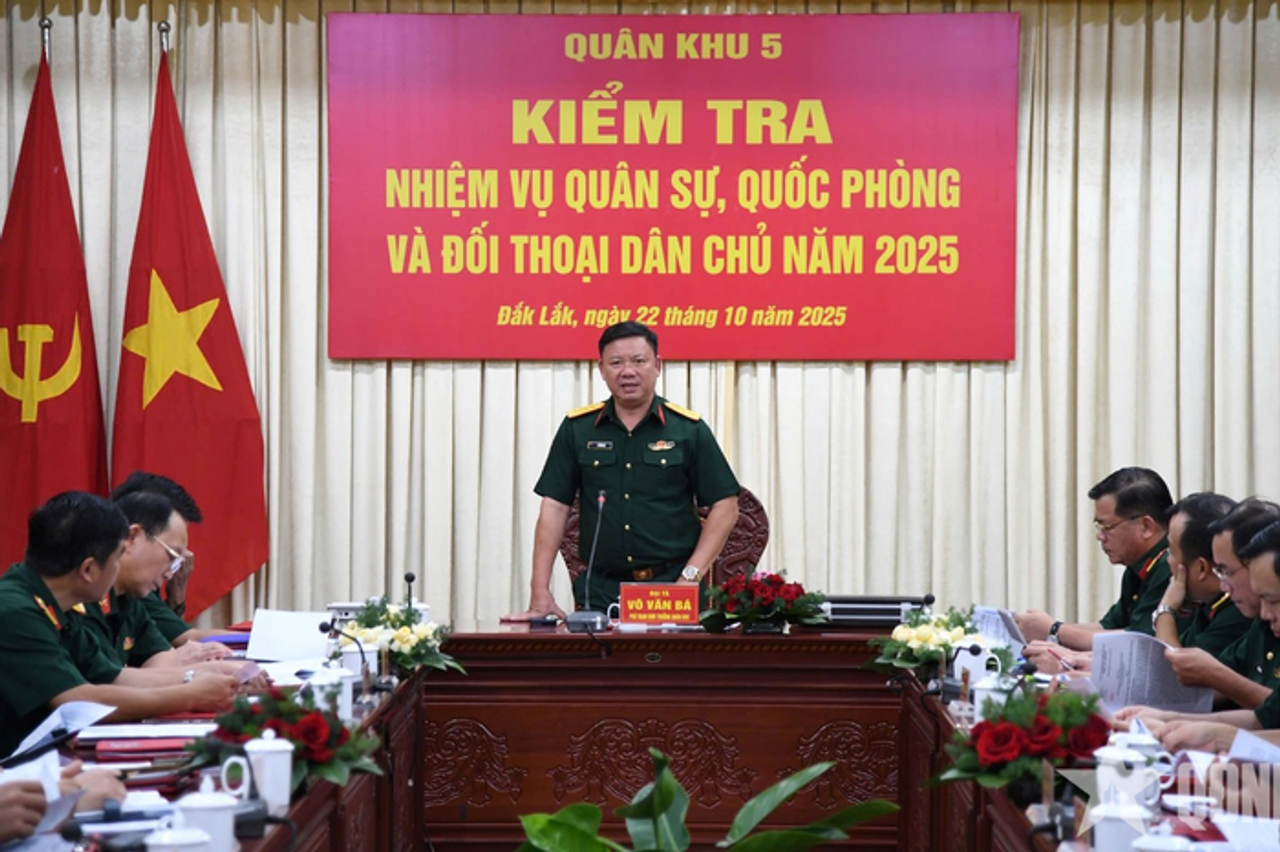 Đắk Lắk: Phát huy sức mạnh tổng hợp, hoàn thành tốt nhiệm vụ quân sự, quốc phòng năm 2025 - Báo Quân Đội Nhân Dân