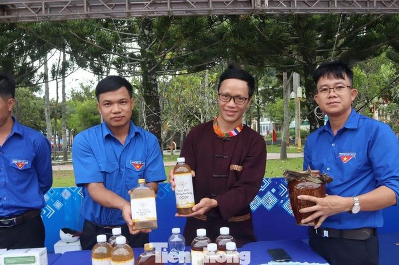 50 gian hàng 'cây nhà lá vườn' của thanh niên Tây Nguyên - Báo Tiền Phong