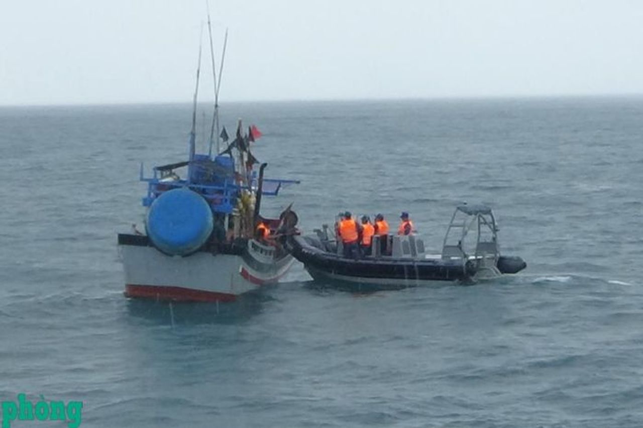 Hải đoàn Biên phòng 48 tăng cường tuần tra, xử lý vi phạm IUU trên vùng biển Gia Lai - Đắk Lắk - Báo Biên phòng