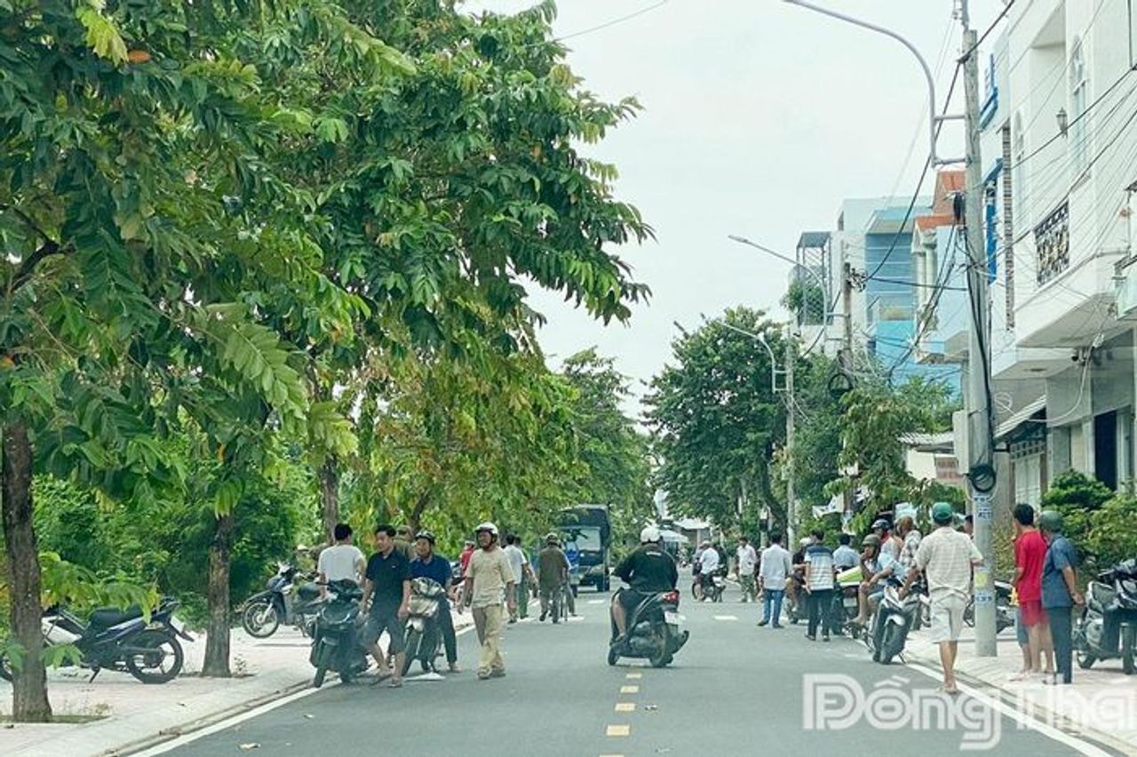 Bắt đối tượng cướp tiền, đâm 2 người trọng thương - Báo Đồng Tháp