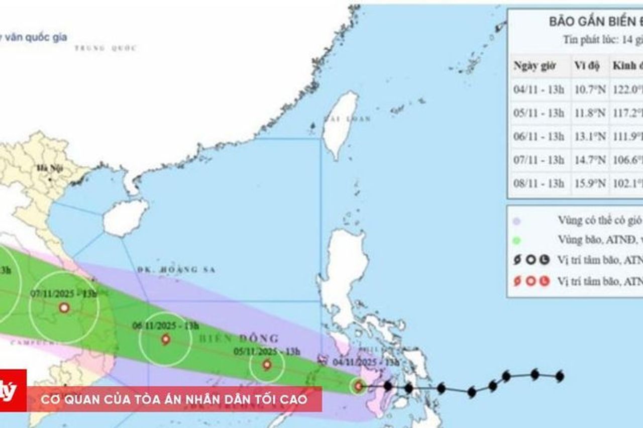 Thủ tướng chỉ đạo 8 địa phương ứng phó khẩn với bão Kalmaegi - Báo Công Lý