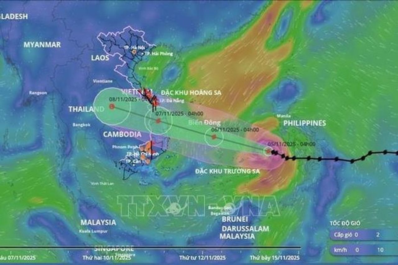 Đắk Lắk ban hành lệnh cấm biển để ứng phó bão số 13 - Báo Tin Tức TTXVN