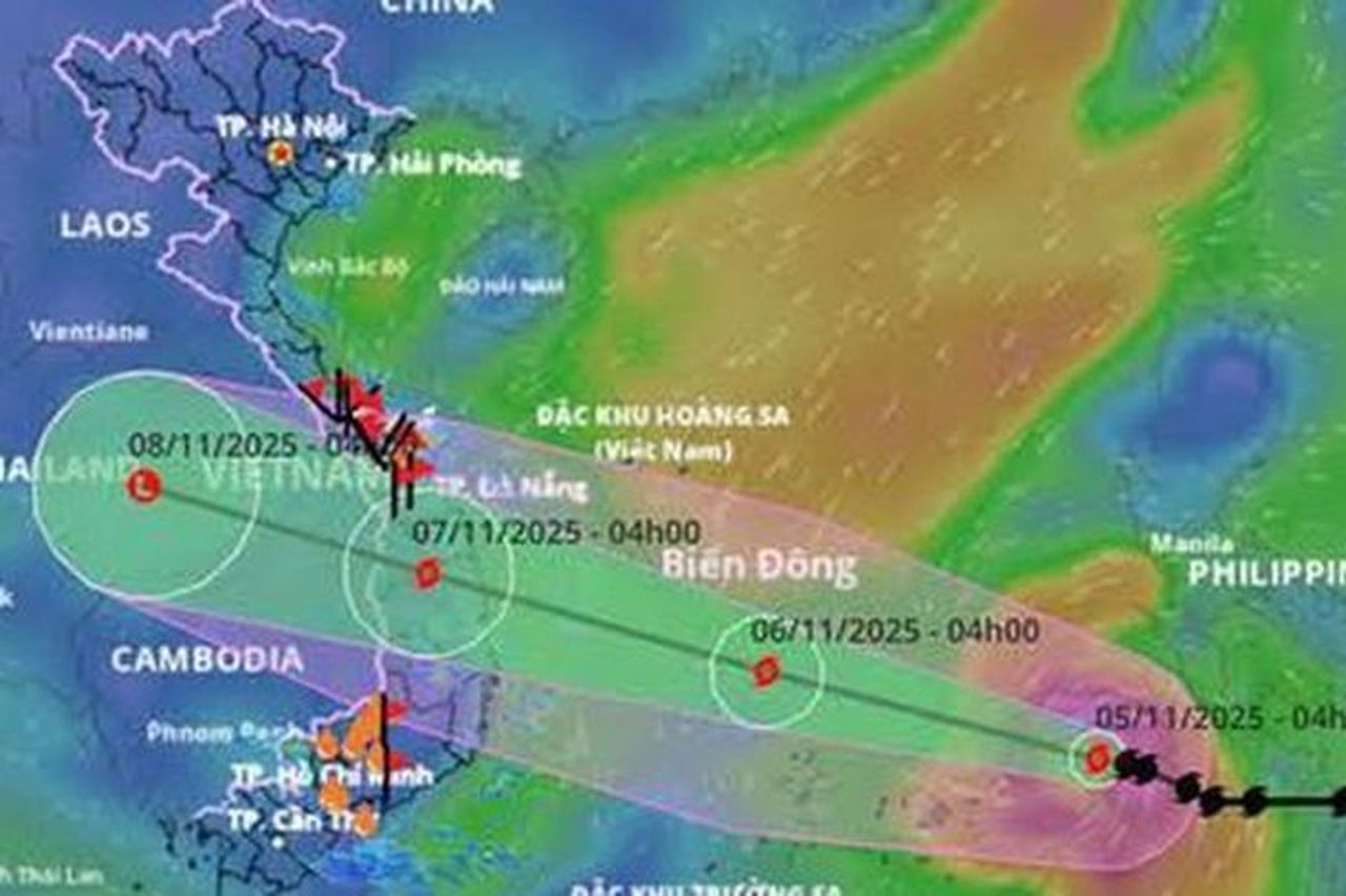 Công điện hỏa tốc của Bộ Nông nghiệp và Môi trường yêu cầu chủ động ứng phó bão Kalmaegi - Báo Phụ Nữ Việt Nam