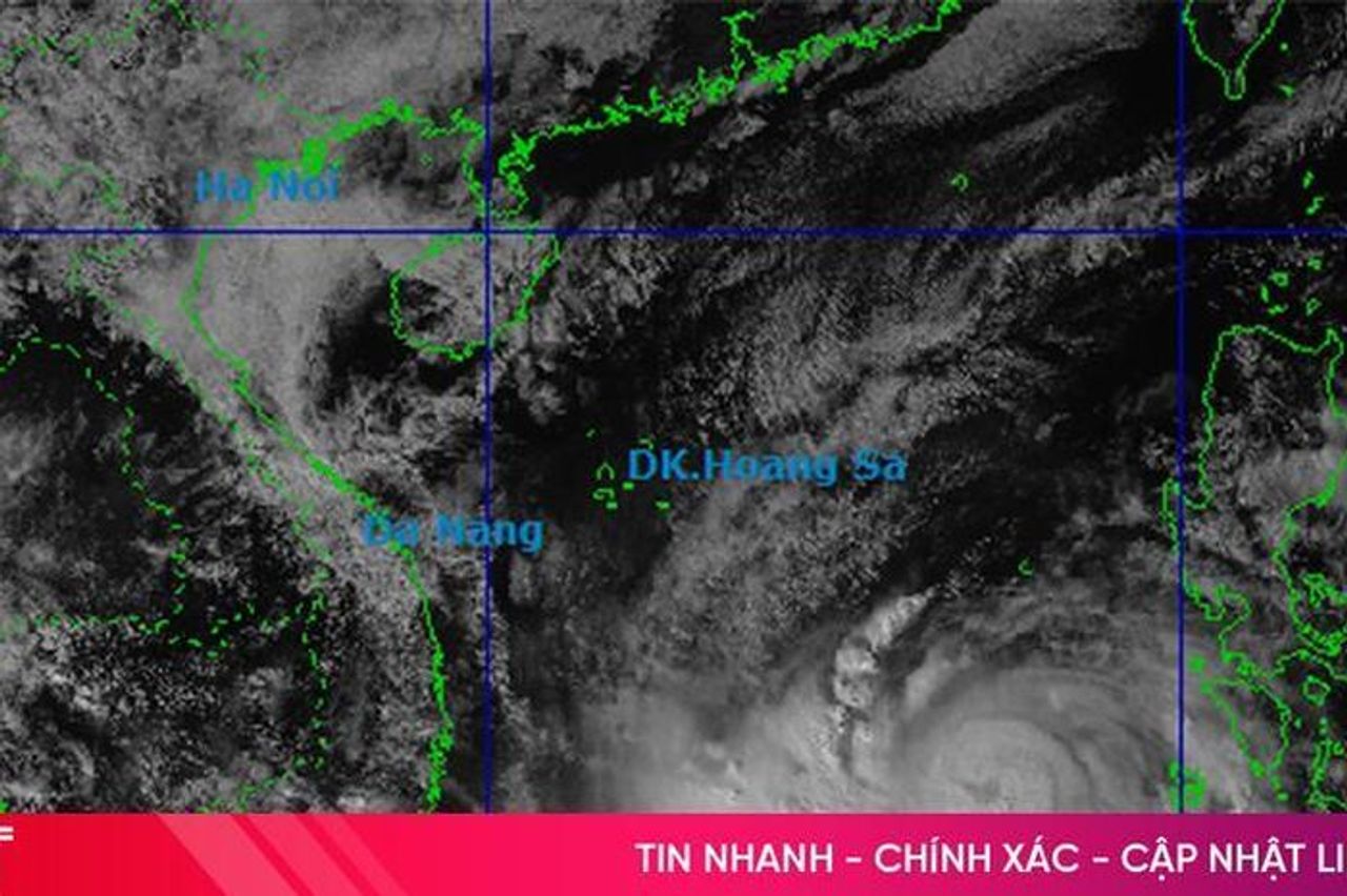 Bão số 13 tăng cấp, miền Trung mưa to, gió lớn - Báo Hà Tĩnh