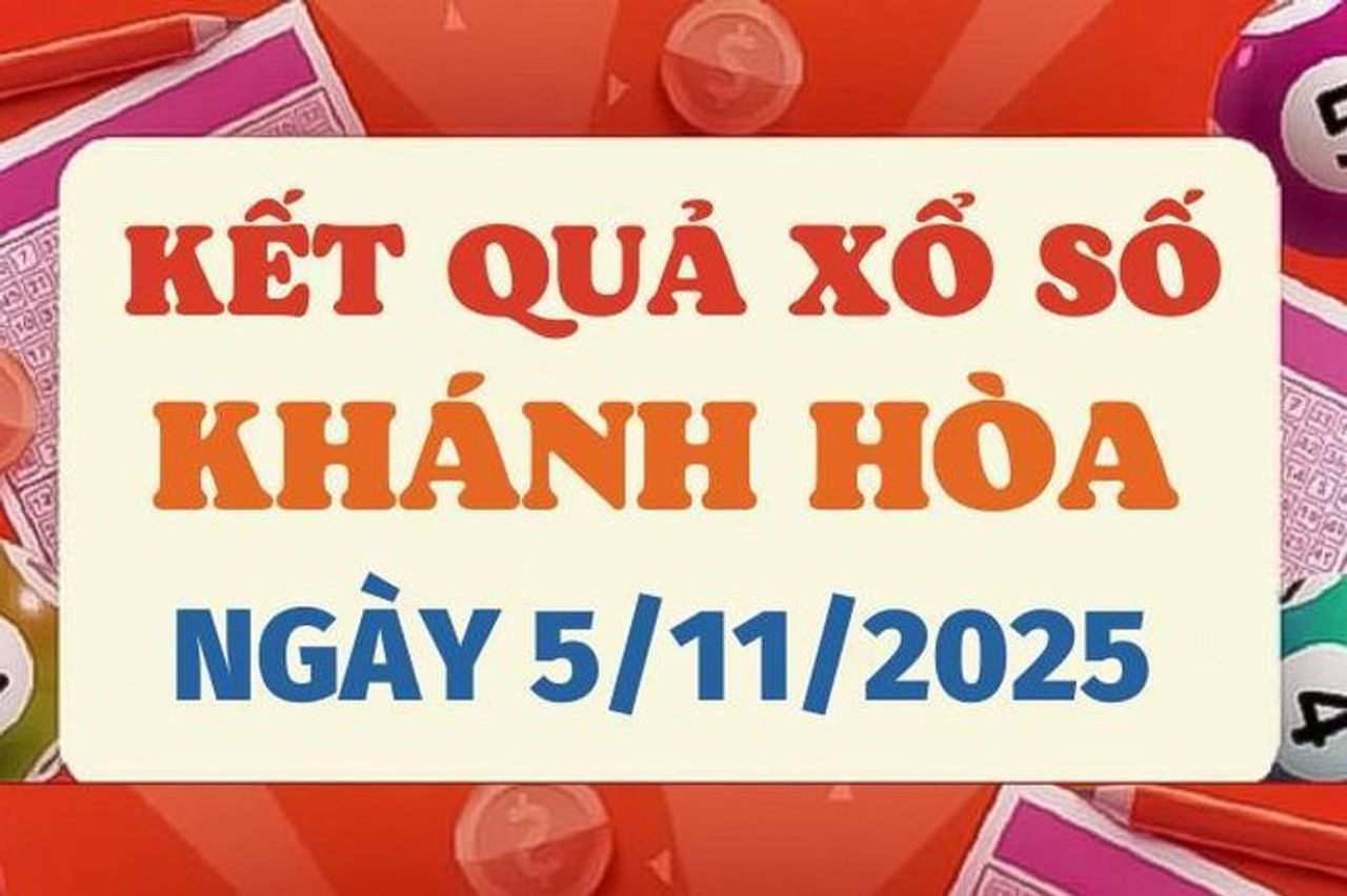Trực tiếp kết quả xổ số Khánh Hòa hôm nay 5/11/2025 - XSKH 5/11 - Báo VTC News